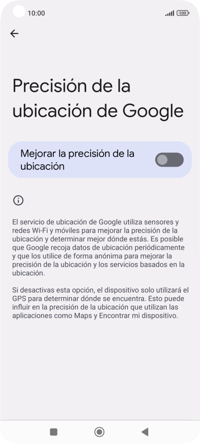 Si pulsas el indicador junto a 