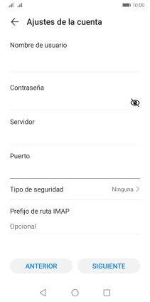 Pulsa Tipo de seguridad.
