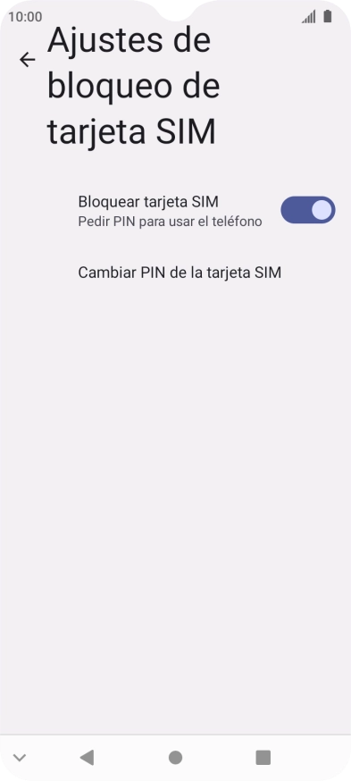 Pulsa el indicador junto a 