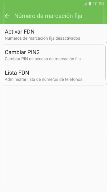 Pulsa Lista FDN.