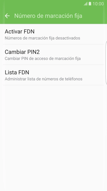 Pulsa Lista FDN.