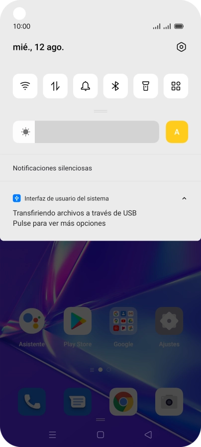 Pulsa Pulse para ver más opciones.