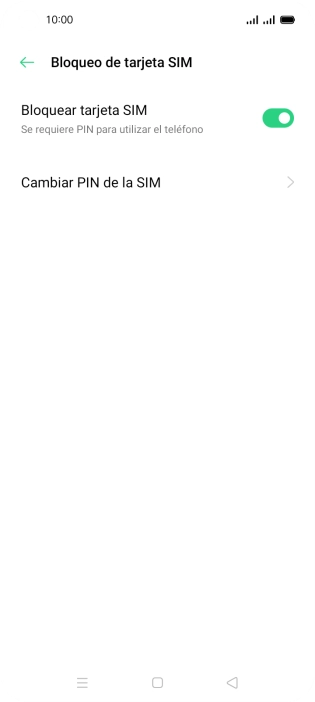 Pulsa el indicador junto a 