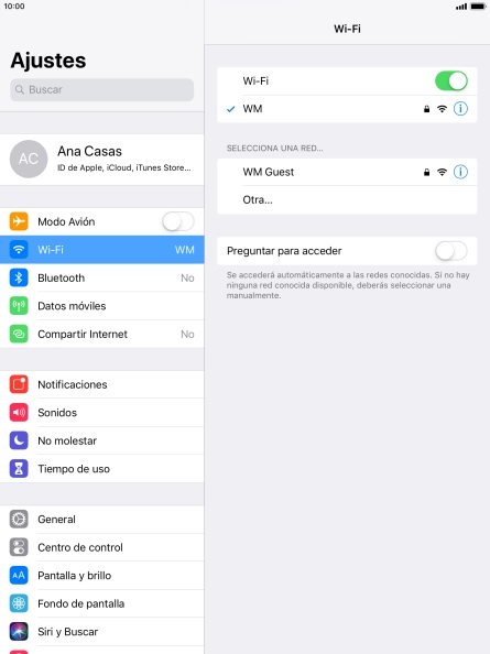 Pulsa la tecla de inicio para terminar y regresar a la pantalla de inicio.
