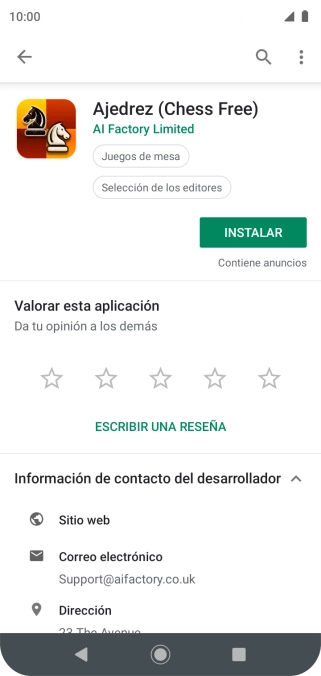 Pulsa la tecla de inicio para terminar y regresar a la pantalla de inicio.