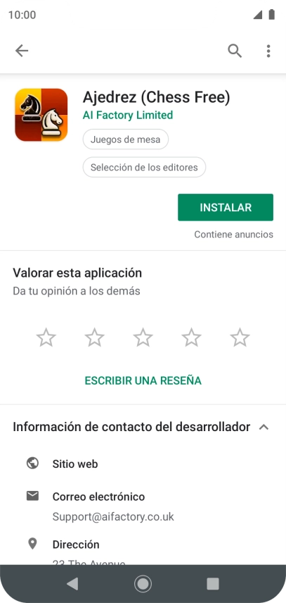 Pulsa la tecla de inicio para terminar y regresar a la pantalla de inicio.