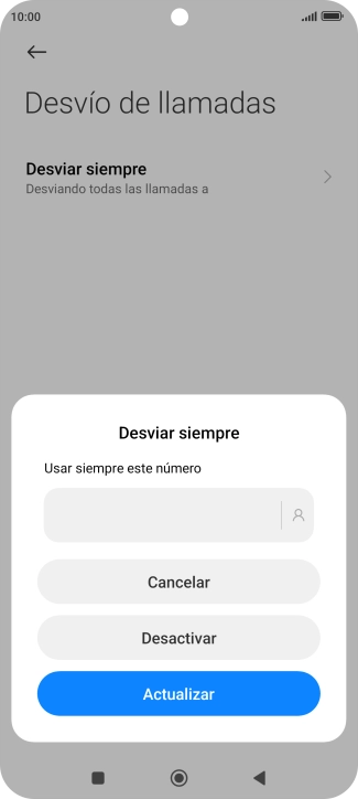 Pulsa Desactivar.