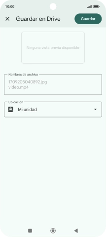 Pulsa la lista desplegable bajo 
