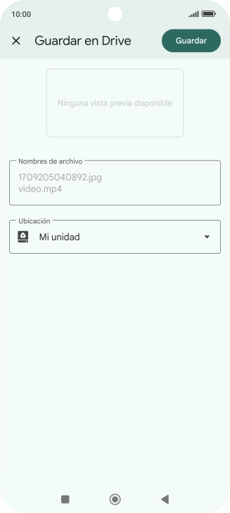 Pulsa la lista desplegable bajo 