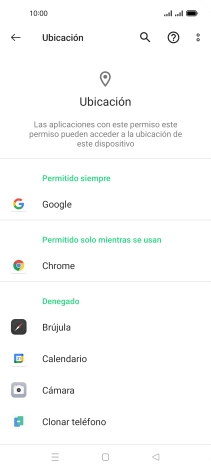 Pulsa la app deseada.