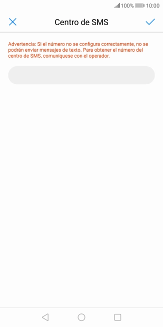 Pulsa en el campo de escritura.