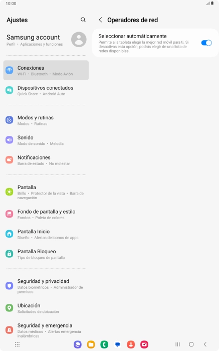 Pulsa el indicador junto a 