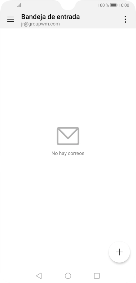 Desliza el dedo hacia la derecha desde la parte izquierda de la pantalla.