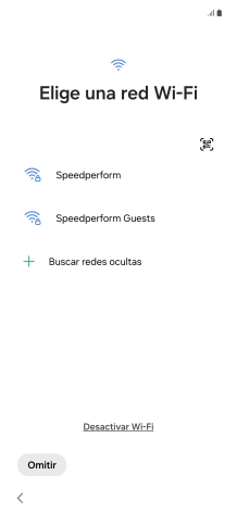 Pulsa la red wifi deseada.
