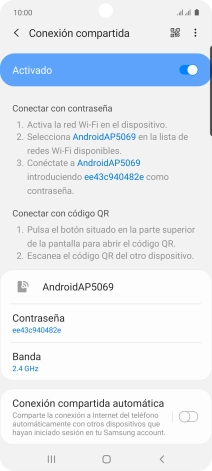 Pulsa la tecla de inicio para terminar y regresar a la pantalla de inicio.
