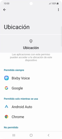 Pulsa la app deseada.