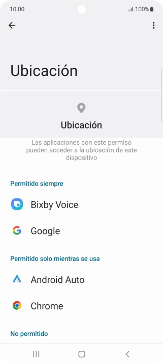 Pulsa la app deseada.