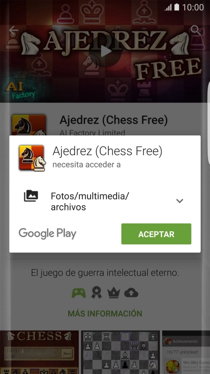Pulsa la tecla de inicio para terminar y regresar a la pantalla de inicio.