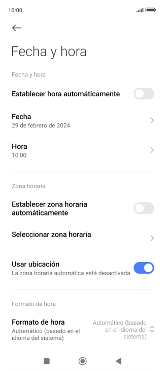 Pulsa el indicador junto a 