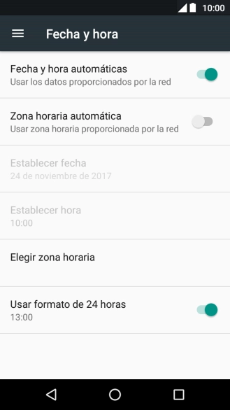 Pulsa el indicador junto a 