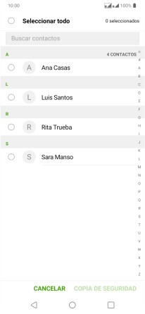 Pulsa en el campo junto a 