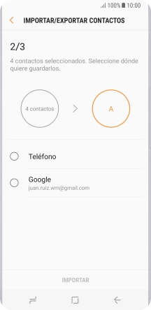Pulsa Teléfono.