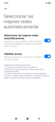 Pulsa el indicador junto a 