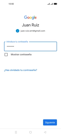 Pulsa Siguiente.