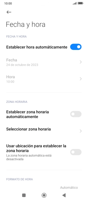Pulsa el indicador junto a 