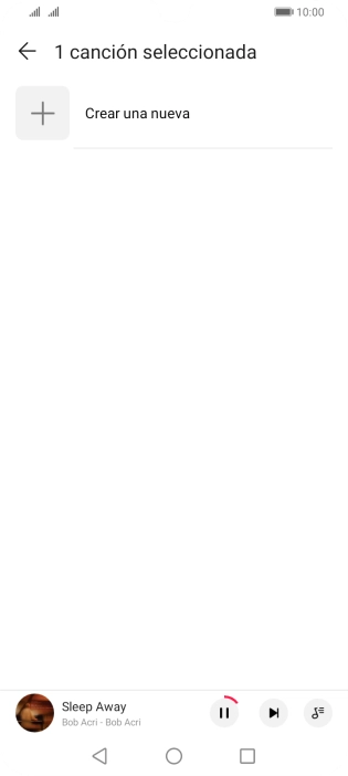 Pulsa Crear una nueva.