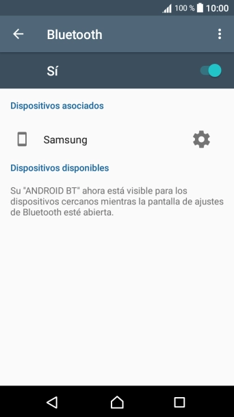 Pulsa la tecla de inicio para terminar y regresar a la pantalla de inicio.