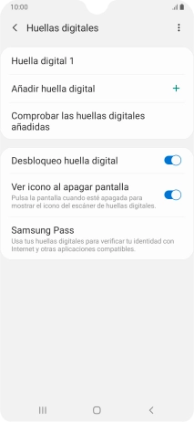 Pulsa dos veces la tecla de retroceso.