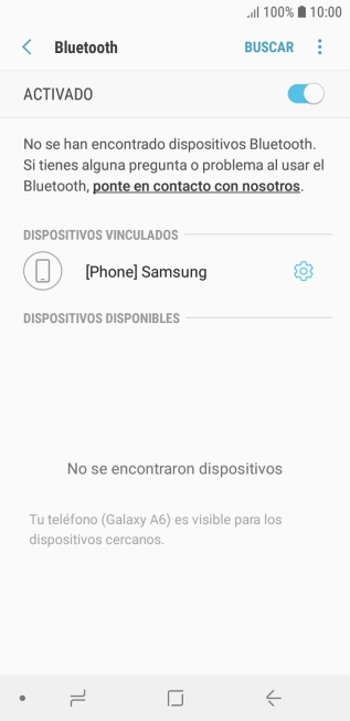 Pulsa la tecla de inicio para terminar y regresar a la pantalla de inicio.