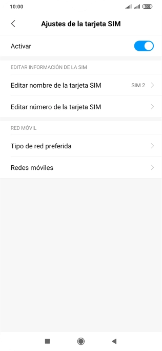Pulsa el indicador junto a 