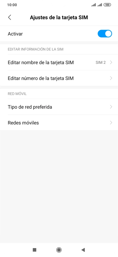 Pulsa el indicador junto a 