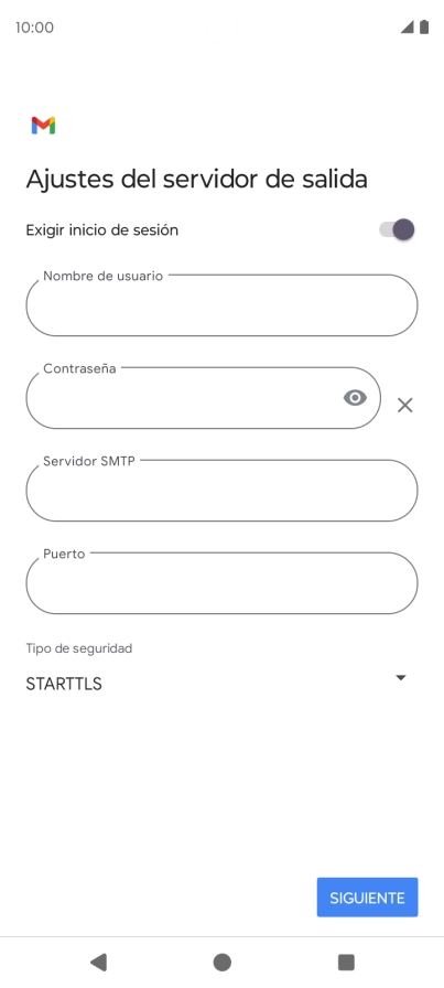 Pulsa el indicador junto a 
