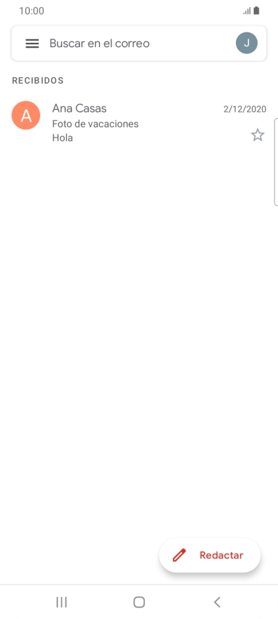 Pulsa el icono de perfil.