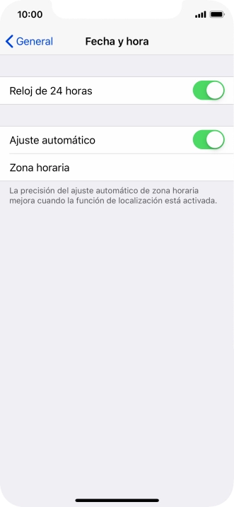 Desliza el dedo hacia arriba desde la parte inferior de la pantalla para terminar y volver a la pantalla de inicio.