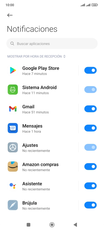 Pulsa la app deseada.