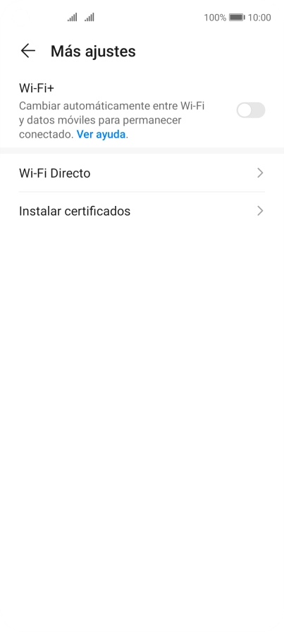 Pulsa el indicador junto a 