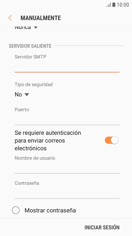 Pulsa la lista desplegable bajo 