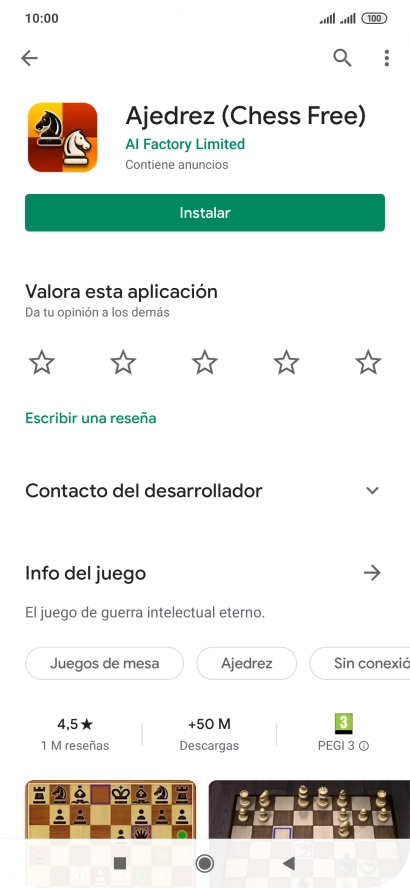 Pulsa la tecla de inicio para terminar y regresar a la pantalla de inicio.