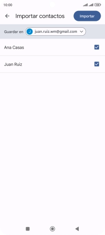 Pulsa la lista desplegable junto a 