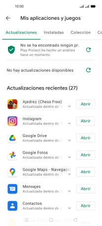 Pulsa Instaladas.