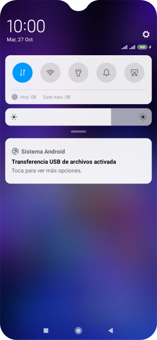 Pulsa Toca para ver más opciones..