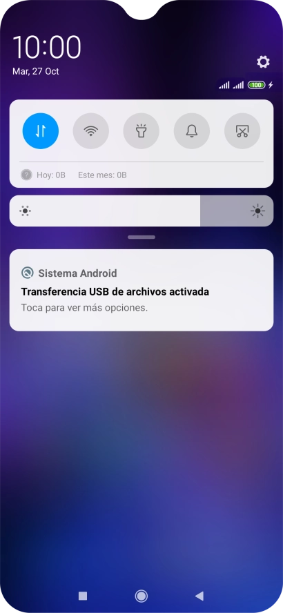 Pulsa Toca para ver más opciones..