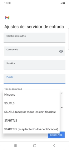 Pulsa Ninguno.