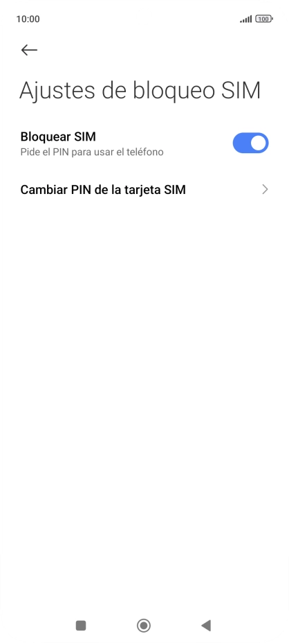 Pulsa el indicador junto a 