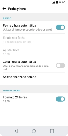 Pulsa el indicador junto a 
