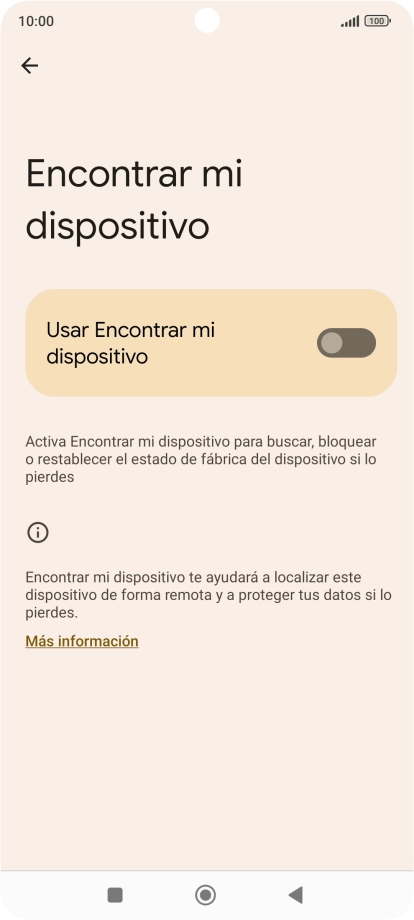 Pulsa el indicador junto a 